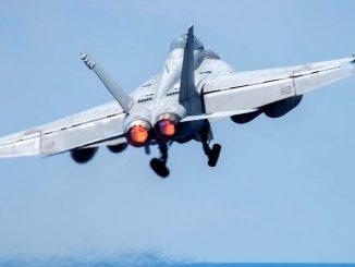 Russian jet clashes with US warplane over Russian airspace