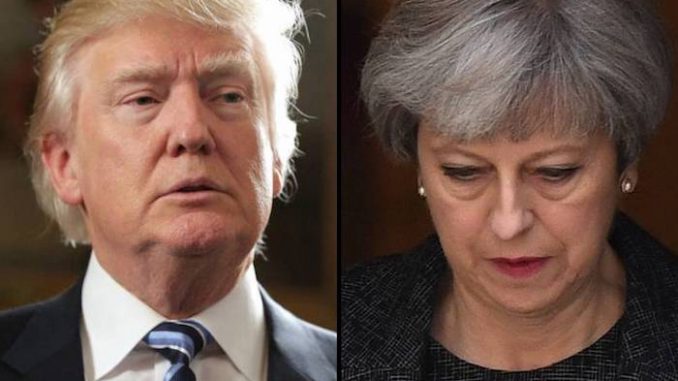 Trump cancels UK state visit are Theresa May's angry outburst on Twitter at the President