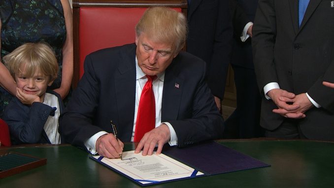 Trump removes climate change from national security threat list