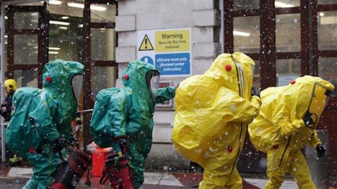 UK police to hold terror drills for chemical attack on Israeli embassy