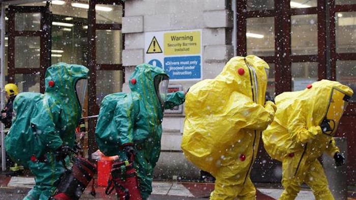 UK police to hold terror drills for chemical attack on Israeli embassy