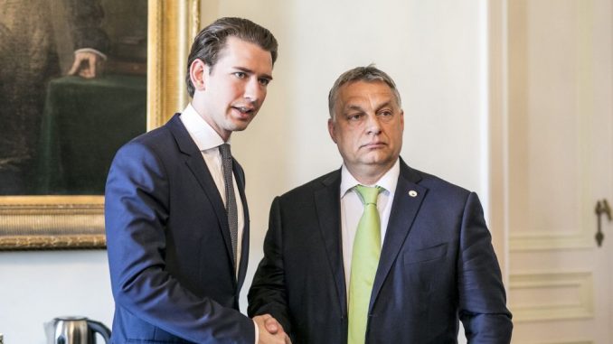 German government express concern over anti-EU Austrian and Hungarian alliance