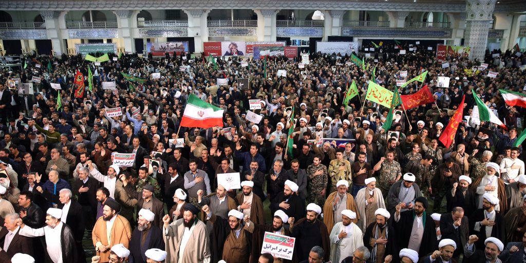 Millions of Iranians protest New World Order