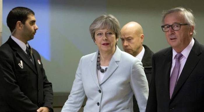 British PM Theresa May successfully brokers a deal with the EU