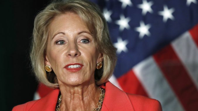 Betsy Devos has ditched the failing Common Core program