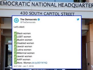 Democratic Party ban white Christian women from joining