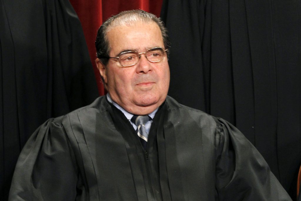 Justice Scalia supported Trump shortly before his untimely death