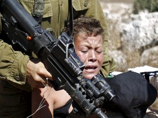 Israeli military shoot Palestinian toddler in the head