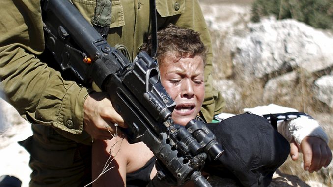 Israeli military shoot Palestinian toddler in the head