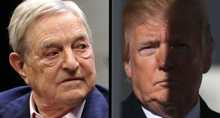 George Soros says Trump is a threat to the New World Order