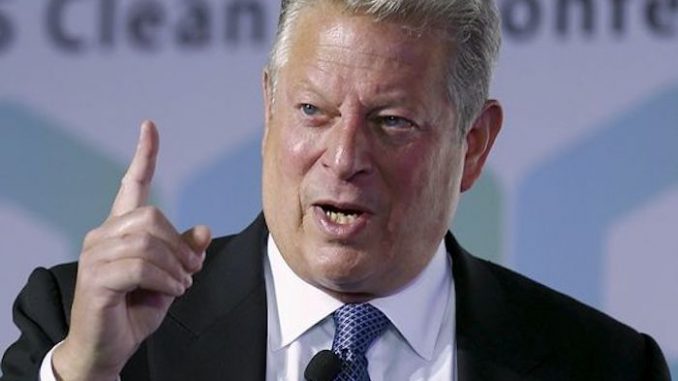 Al Gore says Earth is getting colder, because it's getting warmer