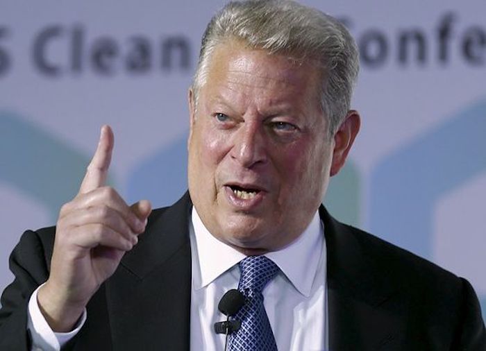 Al Gore says Earth is getting colder, because it's getting warmer