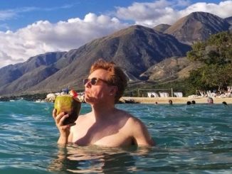 A member of Conan O'Brien's production crew was mugged in Haiti while the talk show host was filming a show designed to prove Haiti is safe.