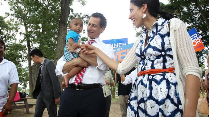 Huma Abein rekindles marriage with pedophile hubby Anthony Weiner