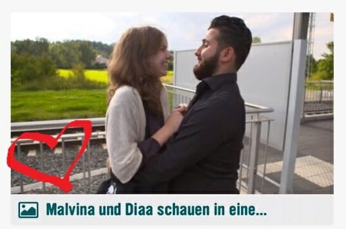 Children's TV show in Germany forces teenage girl to date adult illegal migrant