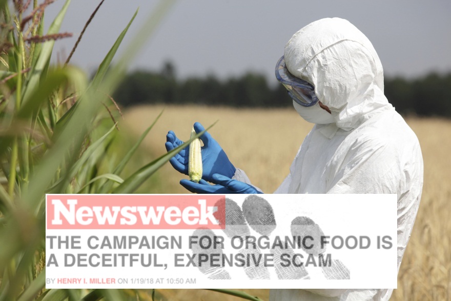 Monsanto bribes Newsweek to debunk organic food