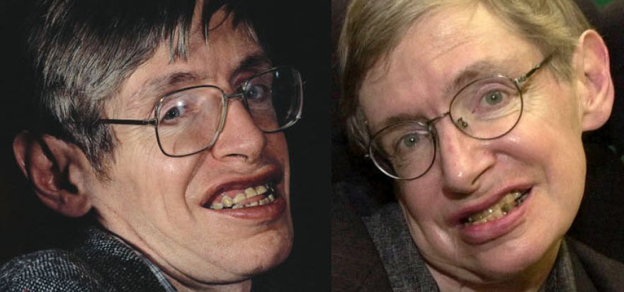 Stephen Hawking died in 1985 and has been replaced with a clone