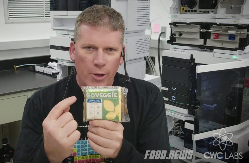 Scientist discovers vegan cheese is actually made from cows milk