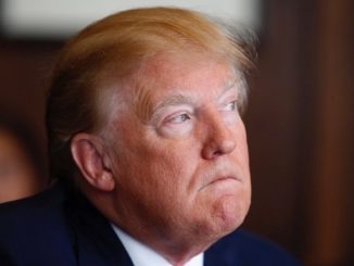 President Donald Trump says that arming teachers and school staff and stationing Marines on school grounds could prevent future school shootings.