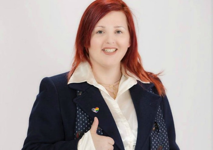 A transgender Democrat congressional candidate from Wisconsin has been arrested for grand larceny by the NYPD.