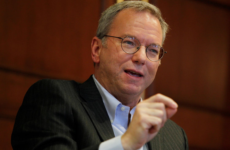 Google boss Eric Schmidt exposed as being behind Fake News censorship drive