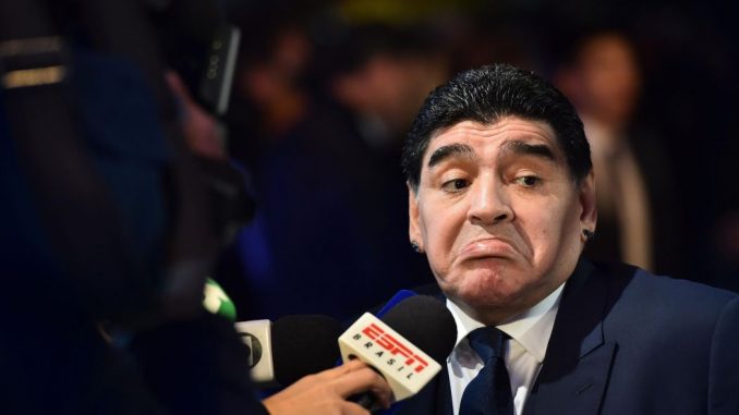 Argentinian soccer superstar Diego Maradona has been banned from entering the United States after insulting President Donald Trump on live TV.