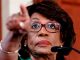 Maxine Waters has called for a parental advisory warning every time the President of the United States, Donald Trump, is on TV.