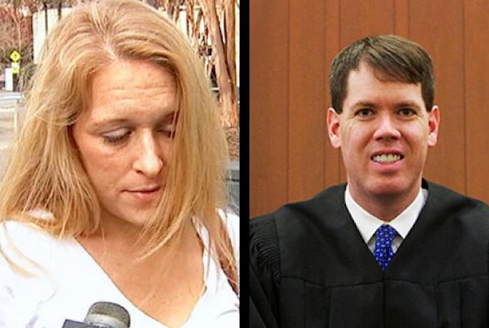 A North Carolina judge has thrown a mother in jail for 7 days for having her daughter baptized without gaining permission from the father.