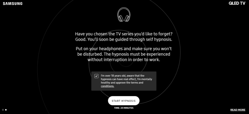 samsung-hypnotize-you-tv-show