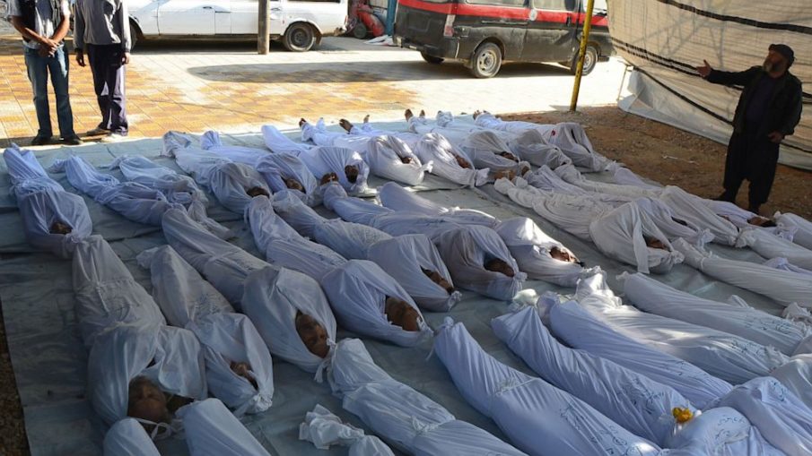 Russia says US plotting chemical weapons attack in Syria to oust Assad