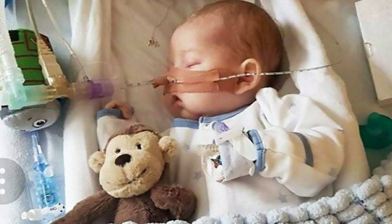 A British court has sentenced a baby to death Tuesday by upholding a ruling ordering the baby taken off life support.