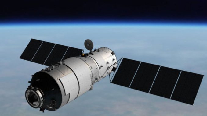 An out-of-control Chinese space station with 'highly toxic' chemicals onboard is hurtling towards Lower Michigan, according to experts.