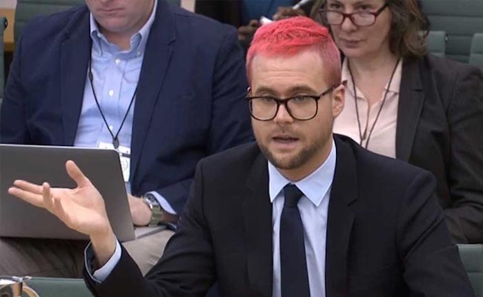Christopher Wylie testifies before UK Parliament that Facebook listen in on your private phone conversations