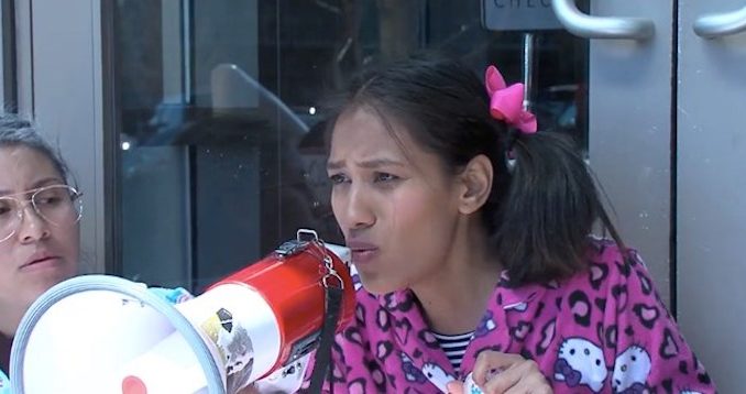 DACA recipients protest DNC