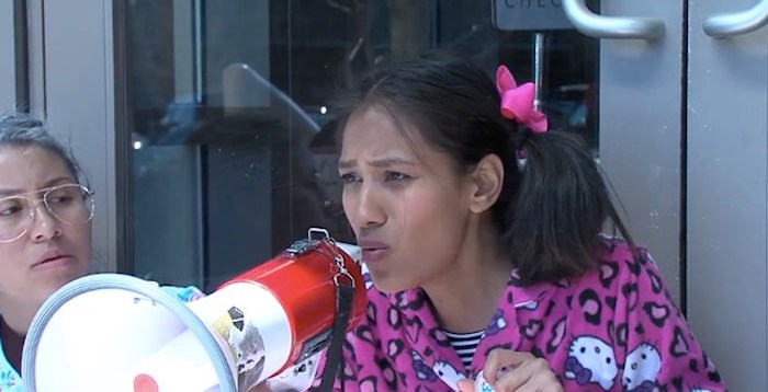 DACA recipients protest DNC