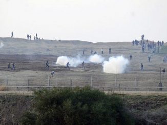 Israeli military use chemical weapons drone to target civilians