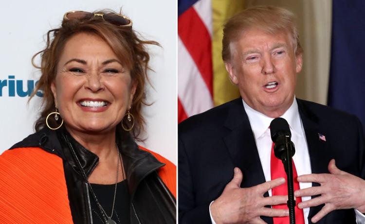 Roseanne Barr tweets that President Trump is dismantling elite pedophile rings