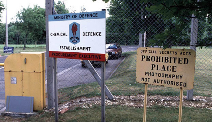 Deadly nerve gas Sarin was created by British government