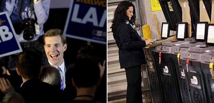 Voting machines in Pennsylvania's 18th district "miscalibrated" and flipped votes from Republican Rick Saconne in favor of Democrats.