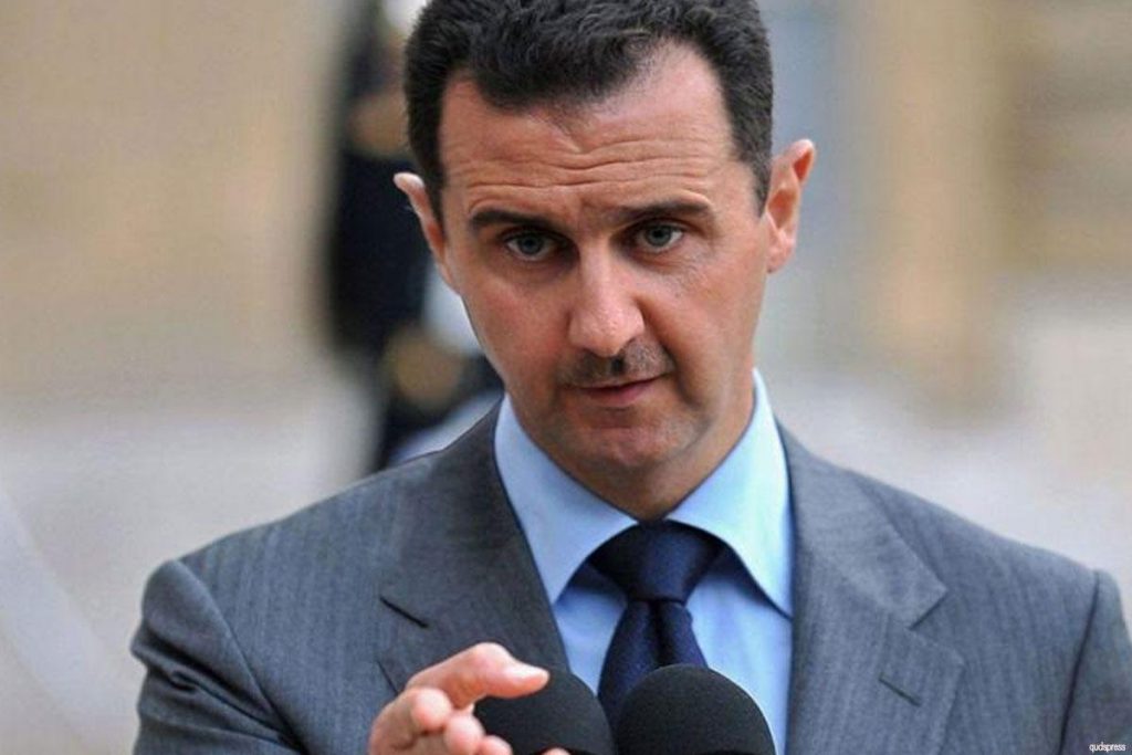 Bashar Assad says that whenever Syria defeats ISIS, the West intervenes with a false flag attack