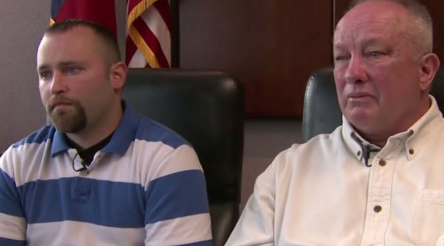 Brain dead son gets to spend xmas with gun-carrying father who refused to let doctors euthanize his son