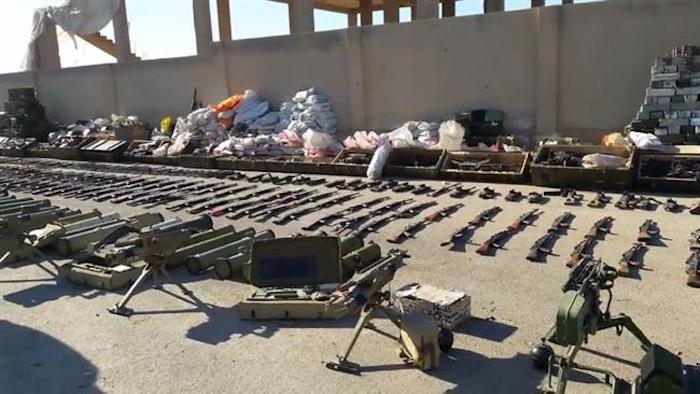 Syrian army intercept USA and Israeli made missiles headed for ISIS militants