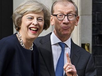 Theresa May's husband makes huge profits from Syrian air strikes