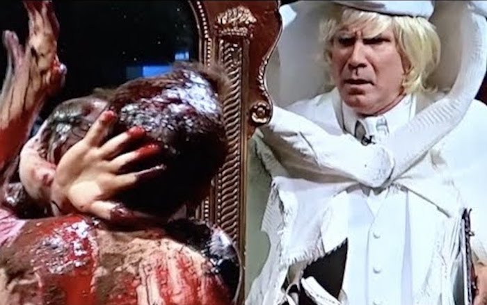 Hollywood actor and producer Will Ferrel performed a Satanic ritual disguised as a comedy routine on a cable TV talk show last week.