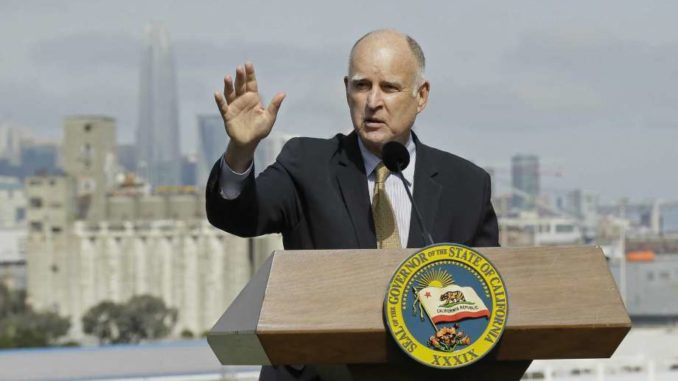 Governor Jerry Brown instructs police to ignore Hollywood Child Protection Act