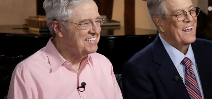 The Koch brothers declare war on Trump