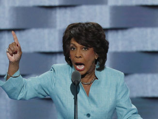 Maxine Water says she resents making America great again