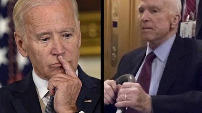 John Mccain Urged Biden to run for President on his deathbed