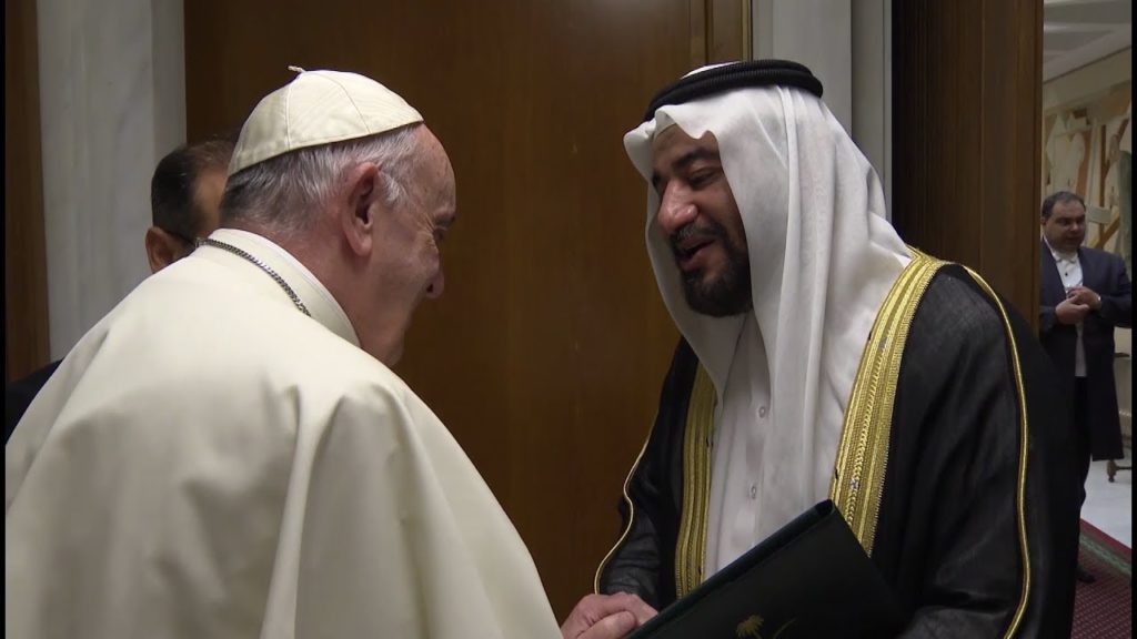 Pope Francis agreed to create Islam-friendly churches in Saudi Arabia