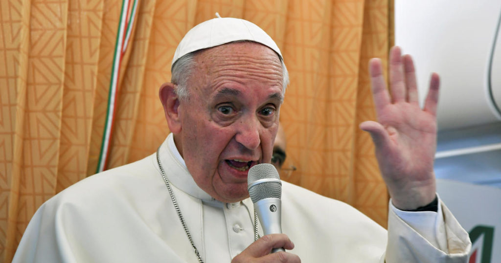 Karl Marx must be considered a "father of Christianity" according to Pope Francis, who claims that Marx, the founder of Communism, has more influence in the contemporary Catholic Church than Jesus Christ.  